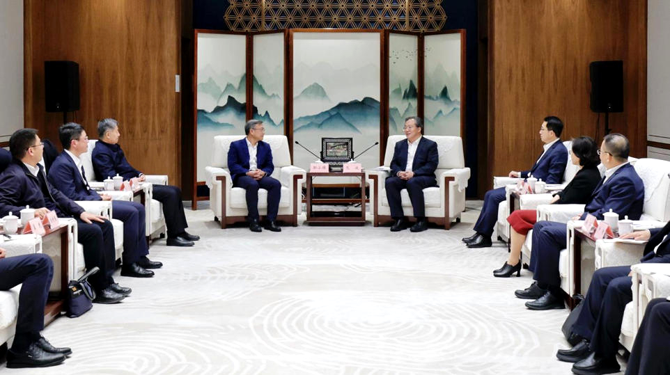 东南大学党委书记邬小撑、校长孙友宏会见苏州市委书记范波、市长吴庆文 携手推动名城名校融合发展