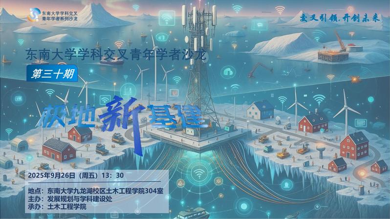 学科交叉青年学者沙龙第30期：极地新基建
